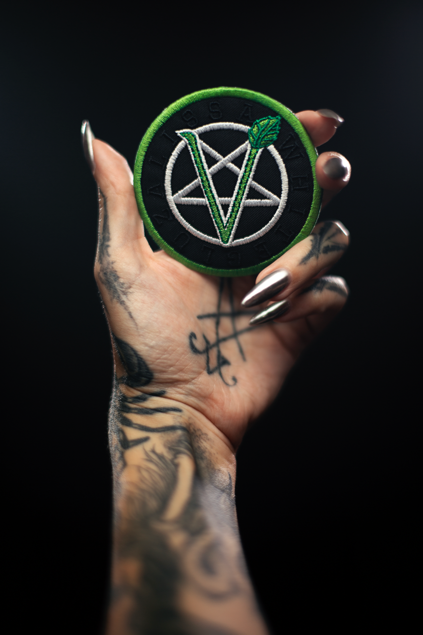 Pentagreen Embroidered Patch